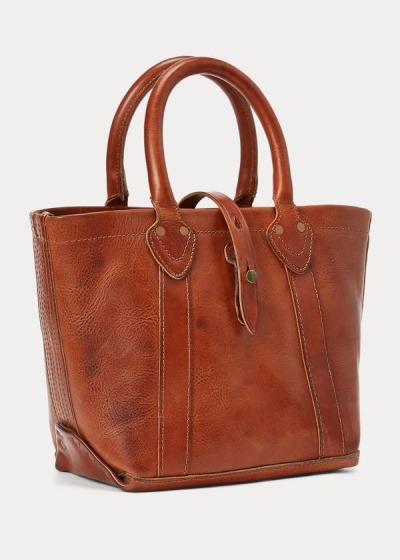 Women's Ralph Lauren Leather Tote Bags | 693258FMC